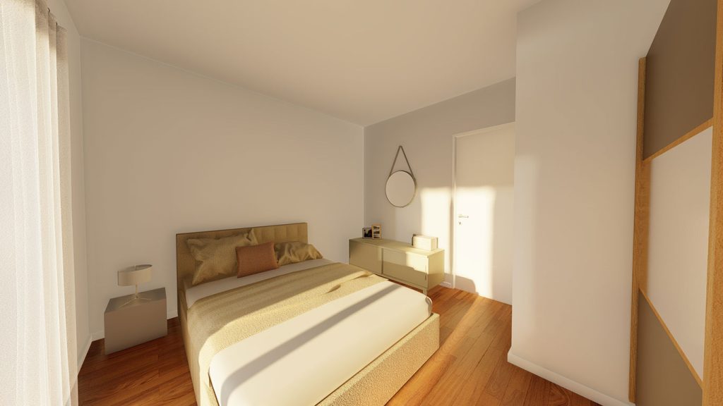 3D slika master bedroom